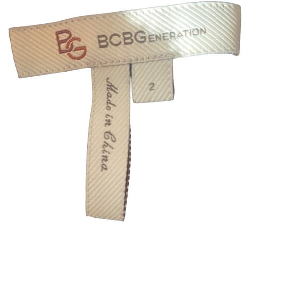 BCBGeneration Midnight Blue Strapless Formal Sweetheart Mini Dress Women Sz 2 - Picture 9 of 9